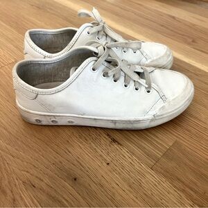 Rag And Bone Women's Low Top Leather White Sneaker Size 36